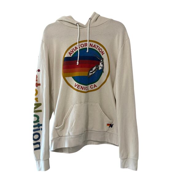 Aviator Nation Relaxed Hoodie Sweatshirt - Picture 2 of 7